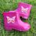 Galoca pink, Borboleta