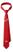 Vermelho com zíper