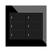 6 gangues 2 vias (preto)