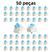 50 peças