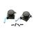 2pcs preto