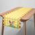 Coelhos da Páscoa girassol xadrez amarelo
