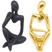 01 Preto D 01 Dourado E