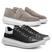 Moc luxo cinza, 193 preto, Branco
