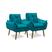Suede Azul Turquesa