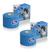 2 rolos 5cmx5m azul
