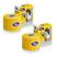 2 rolos 5cmx5m amarelo
