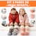 Kit 2 pares de meias infantil