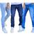 Jeans clara, Jeans escuro, Jeans medio