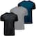 1, Preto, 1, Azul marinho, 1, Chumbo