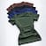 Marrom, Preto, Azul marinho, Verde militar