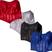 Azul, Vermelho, Preto, Branco