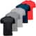 1, Preto, 1, Branco, 1, Chumbo, 1, Azul, 1, Vermelho