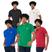 Kit 2, Verde, Azul bic, Vermelho, Bege, Preto