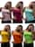 3 coloridas 2 estampadas