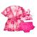 Floral rosa f165