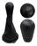 Coifa Preto C/Aro Preto
