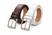 Branco liso, Marrom liso