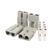 80A Cinza 4PCS