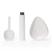 Conjunto branco de 3