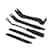 5 unidades pretas