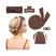 Conjunto marrom 6PCS