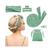 Conjunto 6PCS Verde Claro