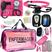 PINK BLACK TRANSPARENTE ENFERMAGEM P.A MED