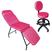 Maca Pink Estr. Pt e Mocho Pink Base Preta