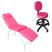 Maca Pink Estr. Br e Mocho Pink Base Preta