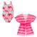 Estrelas glitter f142, Listras rosa f140