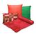 MANTA 12 + CAPAS GLITTER DOURADA - SUETER 30 x 50  - 153 VERDE