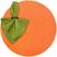 LARANJA LISO - GUARDANAPOS VERDE ABACATE E PG MADEIRA ESCURA