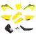 Amarelo Neon - Banco Preto