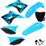 Azul neon / Preto