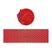 COLMEIA LUREX VERMELHO