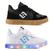 Preto, Branco, Azul led