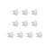 10pcs branco c