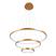 Dourado - Luz Branca Fria 6500K