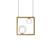 Dourado e Transparente