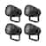 Preto-4PCS