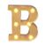 B