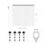 1, 6m x 1, 6m 256leds