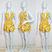 Estampado amarelo