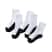5 pares de preto