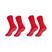 2 pares de vermelho