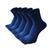 Azul marinho 5 pares