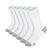B, 5pcs branco