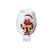Oval papai noel com presente