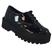 Preto verniz plataforma